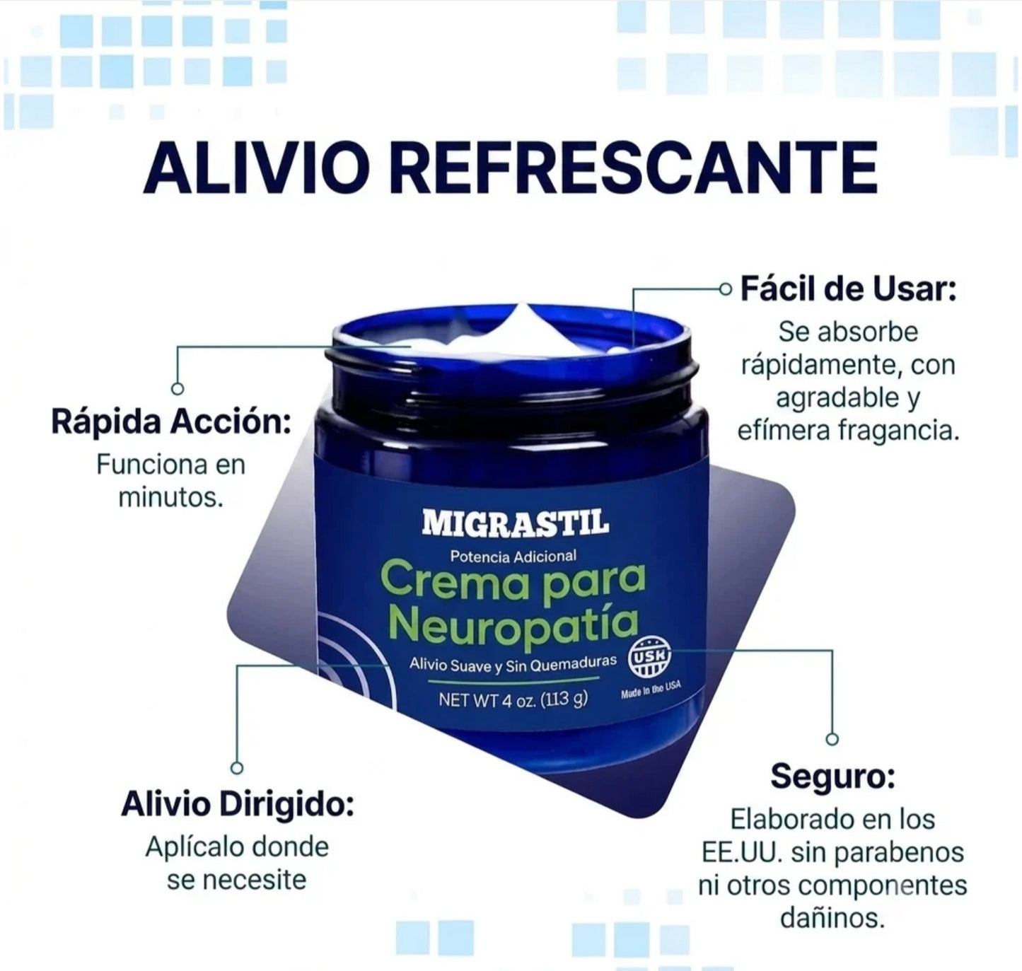 Crema para la Neuropatía: Alivio Rápido para el Dolor y Hormigueo