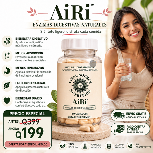 🔥 ¿Hinchazón y Pesadez Después de Comer? Descubre AiRi